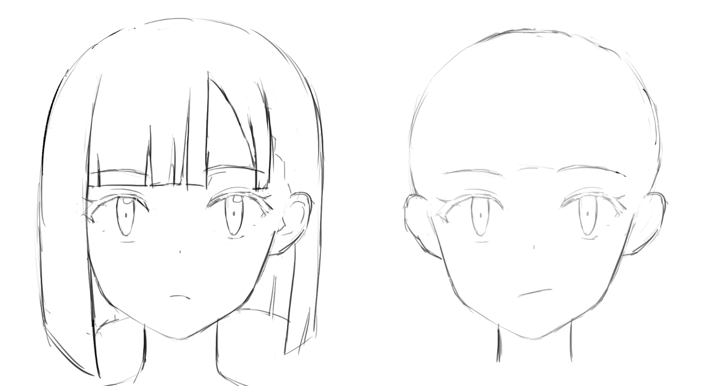 布丁可爱，我注意到我头没画对称，但这……OK 啦