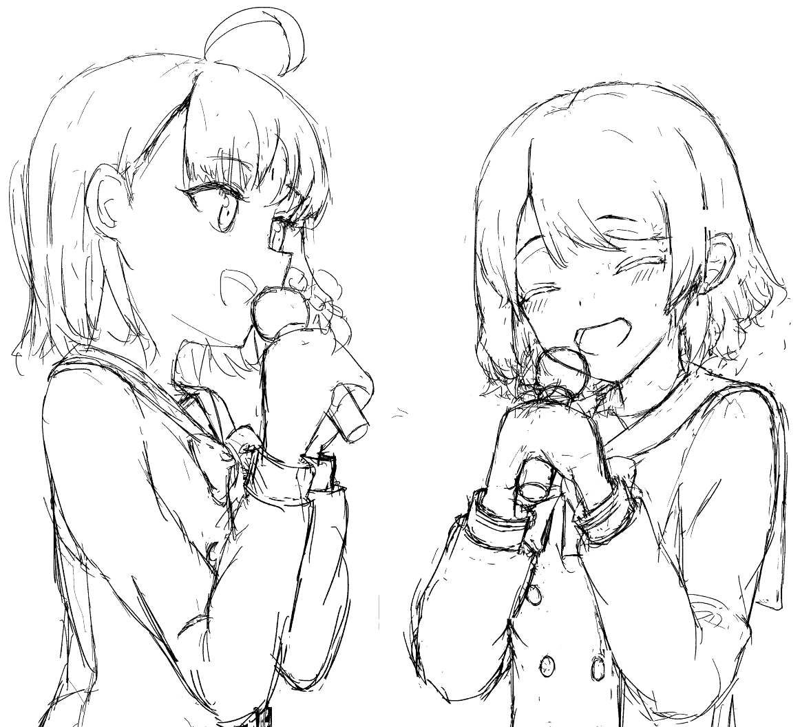 中途合并图层时搞疏漏了……结果只得做了一堆操作做了一个 threshold，但草图嘛